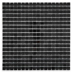 5/8 X 5/8 Absolute Black Granite Polished Mosaic Tile-Granite Mosaic-American Tile Depot