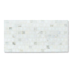 5/8 X 5/8 Calacatta Oliva Marble Polished Mosaic Tile-Marble Mosaic-American Tile Depot