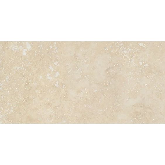 3 X 6 Ivory Travertine Filled & Honed Subway Brick Field Tile