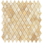 Honey Onyx Polished 1'' Diamond Mosaic Tile-Onyx Mosaic-American Tile Depot