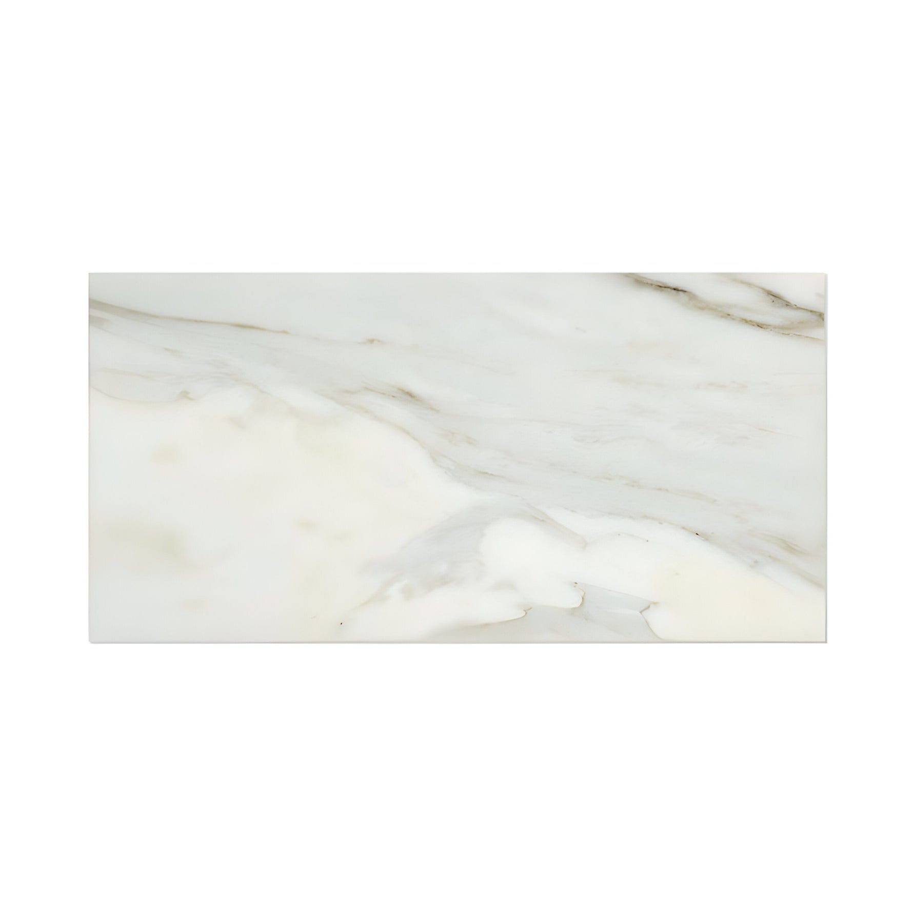 6 X 12 Calacatta Gold Marble Polished Subway Brick Field Tile-Marble Tile-American Tile Depot