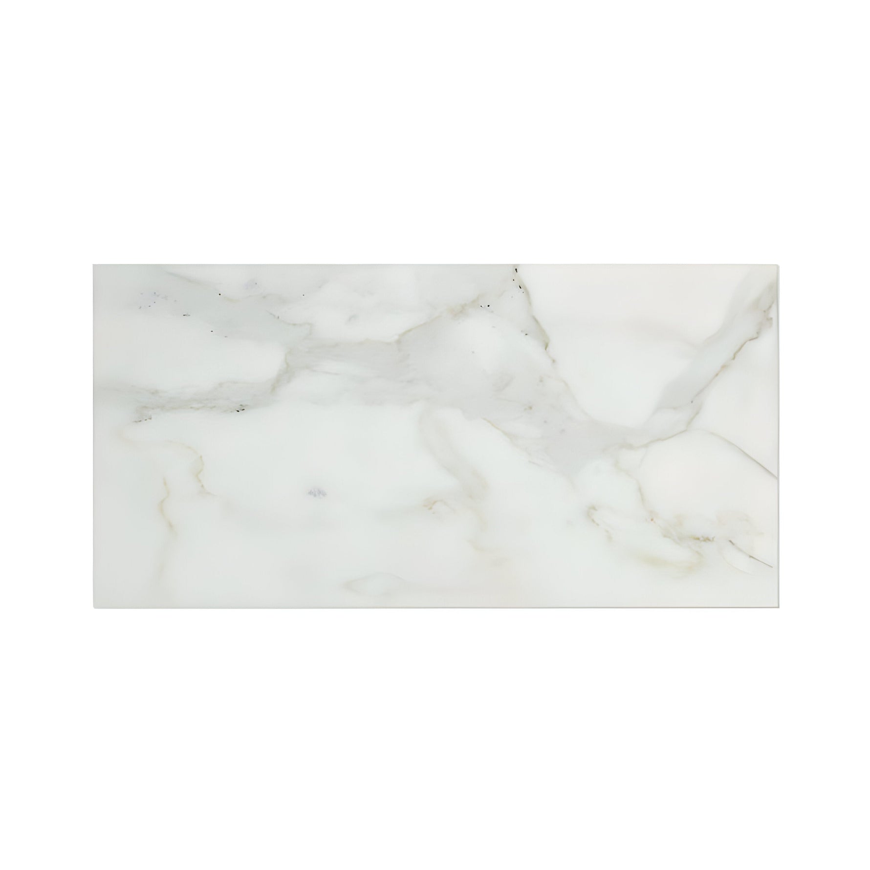 6 X 12 Calacatta Gold Marble Polished Subway Brick Field Tile-Marble Tile-American Tile Depot