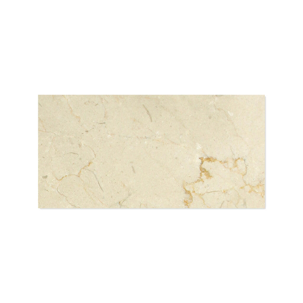 6 X 12 Crema Marfil Marble Honed Subway Brick Field Tile-Marble Tile-American Tile Depot