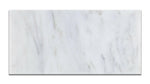 6 X 12 Oriental White / Asian Statuary Marble Honed Subway Brick Field Tile-Marble Tile-American Tile Depot