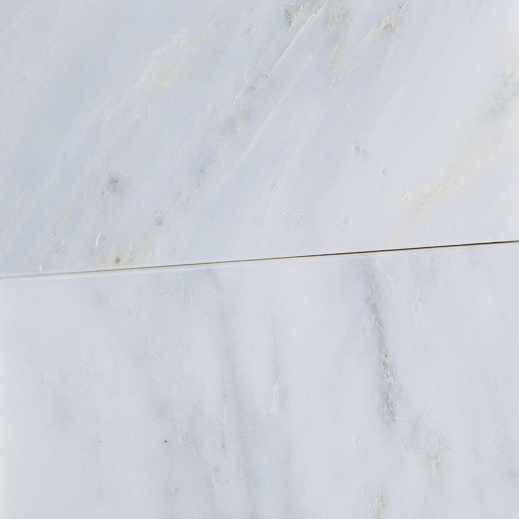 6 X 12 Oriental White / Asian Statuary Marble Polished Subway Brick Field Tile-Marble Tile-American Tile Depot