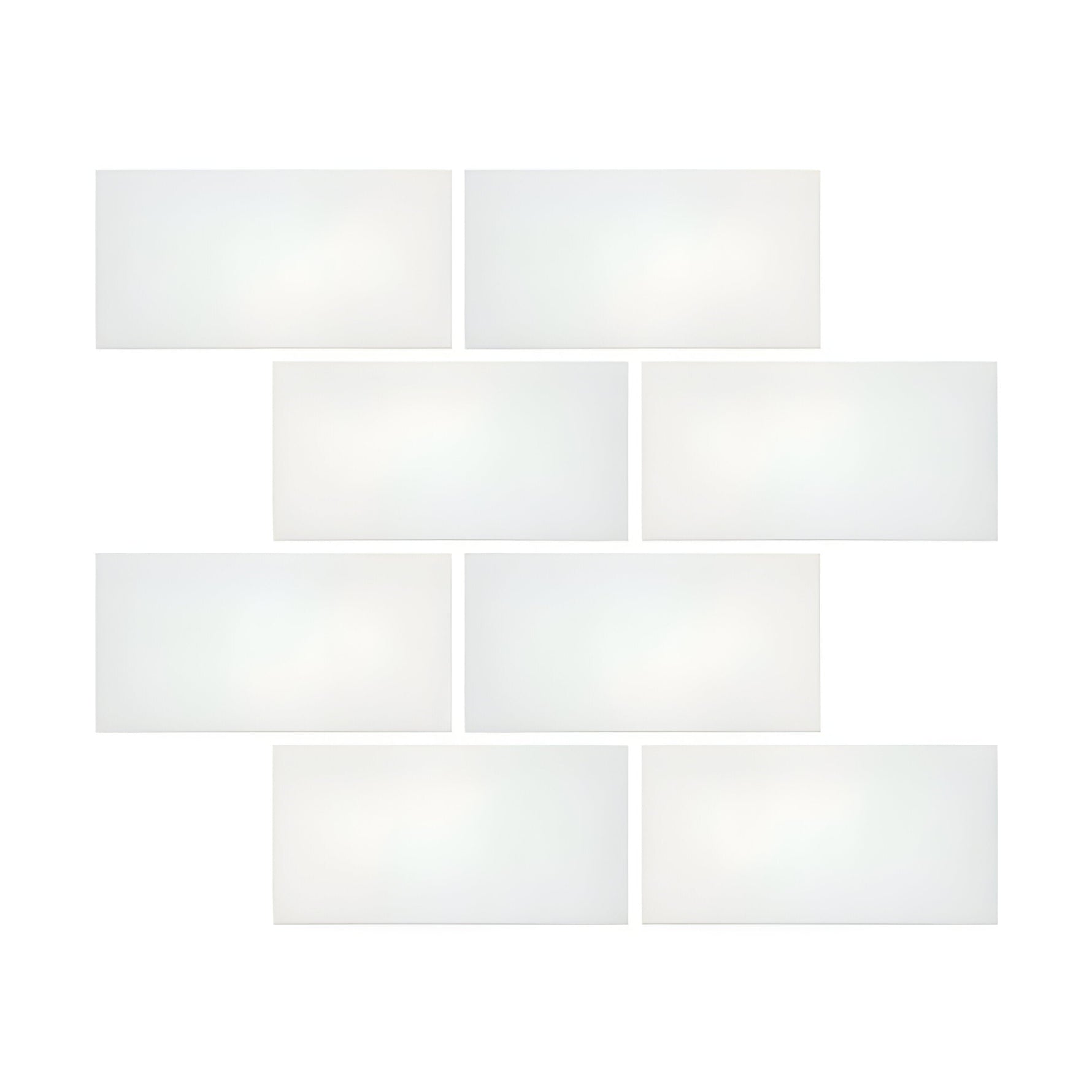 6 X 12 Thassos White Marble Polished Subway Brick Field Tile-Marble Tile-American Tile Depot