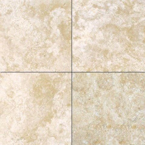 6 X 6 Durango Cream Travertine Filled & Honed Field Tile-Travertine Tile-American Tile Depot