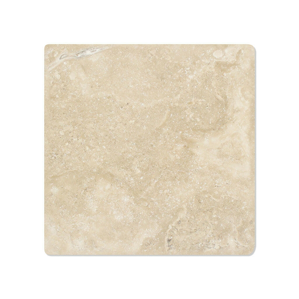 6 X 6 Durango Cream Travertine Tumbled Field Tile-Travertine Tile-American Tile Depot