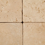 6 X 6 Ivory Travertine Tumbled Field Tile-Travertine Tile-American Tile Depot