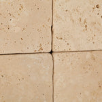 6 X 6 Ivory Travertine Tumbled Field Tile-Travertine Tile-American Tile Depot