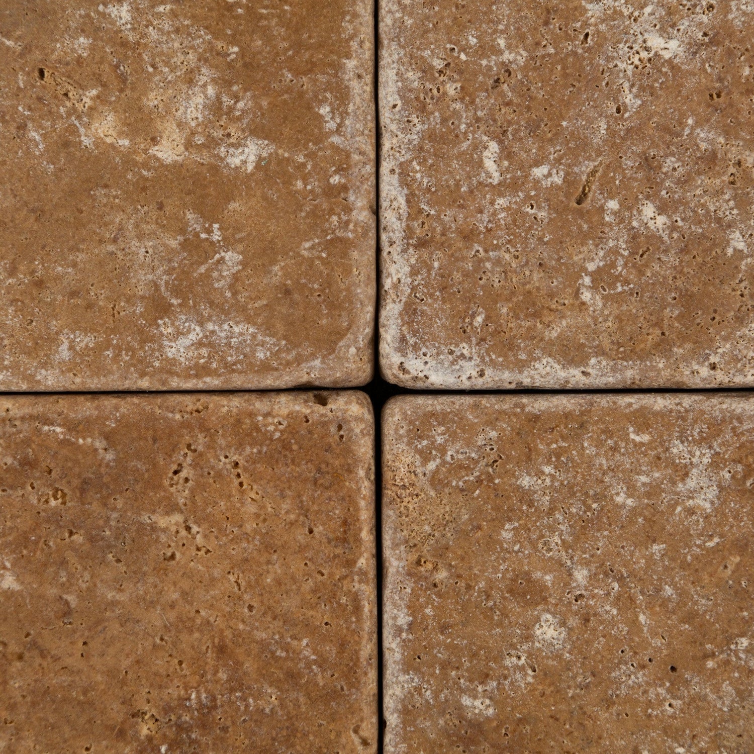 6 X 6 Noce Travertine Tumbled Field Tile-Travertine Tile-American Tile Depot