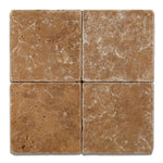 6 X 6 Noce Travertine Tumbled Field Tile-Travertine Tile-American Tile Depot