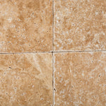 6 X 6 Walnut Travertine Tumbled Field Tile-Travertine Tile-American Tile Depot