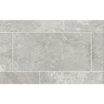 12 X 24 Chamonix Gray Matte Limestone Look Porcelain Tile-Porcelain Tile Large Formate-American Tile Depot