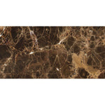 12 X 24 Emperador Dark Marble Polished Field Tile