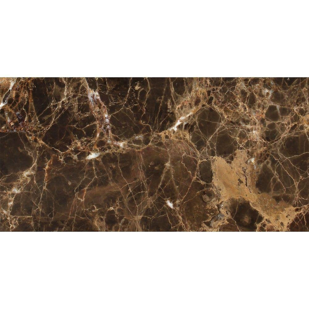 12 X 24 Emperador Dark Marble Polished Field Tile