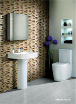 Horizon Sunset Helios Linear Mosaic Wall Tile-Mixed Mosaic-American Tile Depot