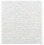 Horizon Sunrise Victory Linear Mosaic Wall Tile-Mixed Mosaic-American Tile Depot