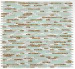 Horizon Sunrise Pelasgus Light Linear Mosaic Wall Tile-Mixed Mosaic-American Tile Depot