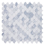 Seashell Loft Scale Glass Mosaic Tile