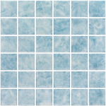 Phoenix Jasper Ios Blue Polished Square Glass Mosaic Tile-Recycled Glass Mosaic-American Tile Depot