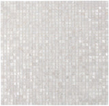 Perry White Square Pearl Mosaic Wall Tile-Pearl Mosaic-American Tile Depot