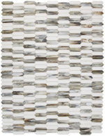 Arrow Dawn Elongated Hexagon Glass Mosaic Tile-Glass Mosaic-American Tile Depot