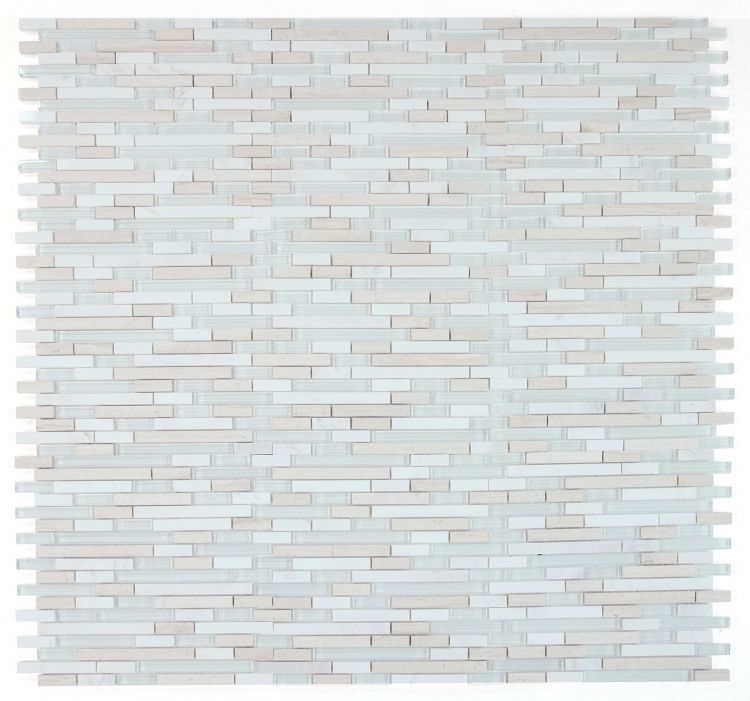 Horizon Sunrise Loft Linear Mosaic Wall Tile-Mixed Mosaic-American Tile Depot