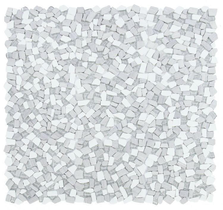 Drop Loft Rubble Mosaic Wall Tile-Mixed Mosaic-American Tile Depot