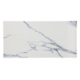 24 X 48 Statuario Blue Polished Marble Look Porcelain Tile