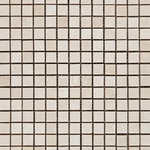 5/8 X 5/8 White Pearl / Botticino Marble Polished Mosaic Tile-Marble Mosaic-American Tile Depot