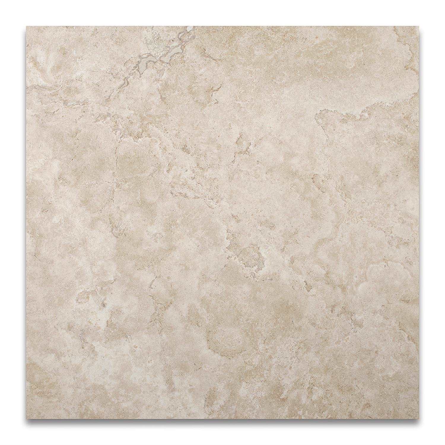 16 X 16 Durango Cream Travertine Tumbled Field Tile