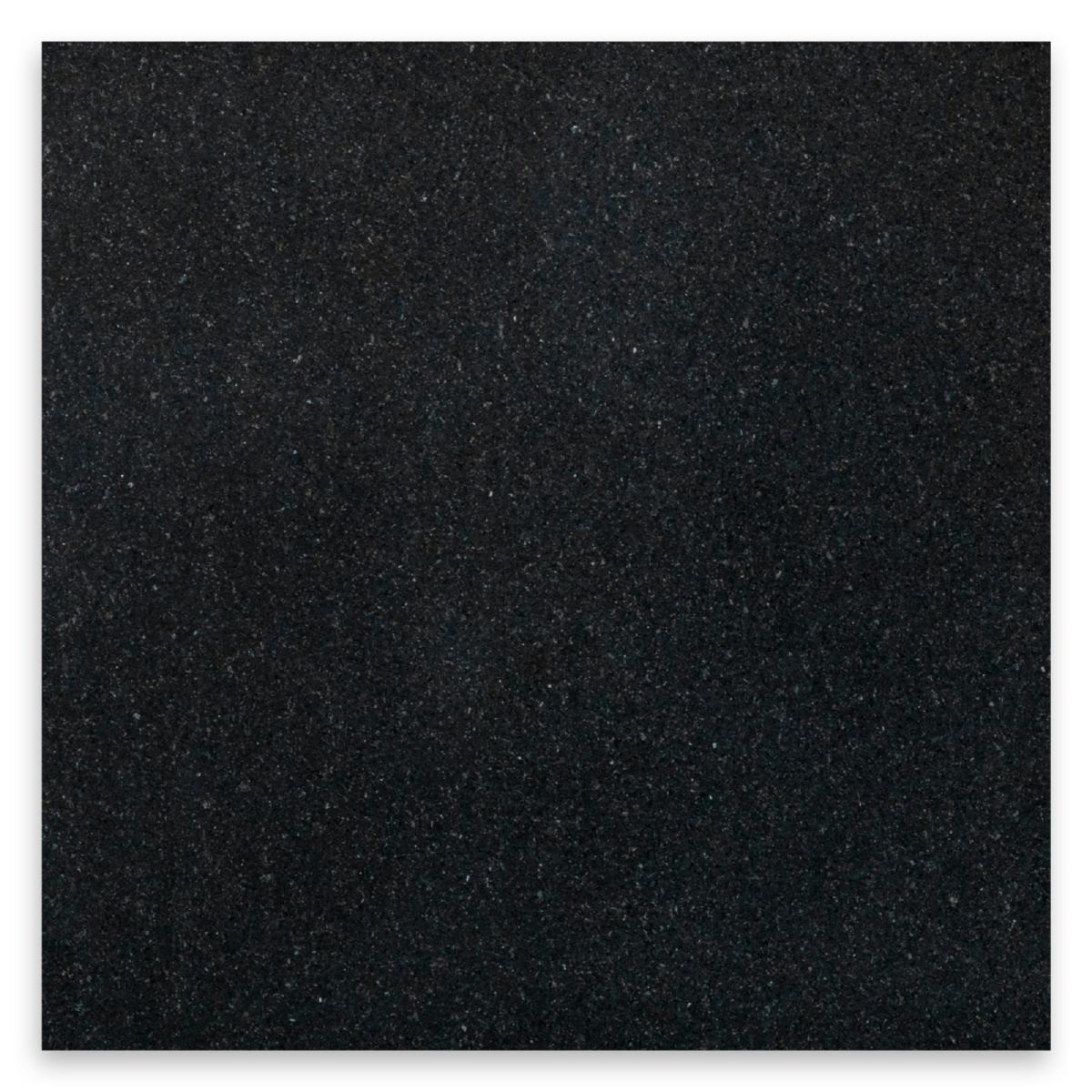 Sample of 12 X 12 Absolute Black Granite Polished Field Tile-Sample-American Tile Depot