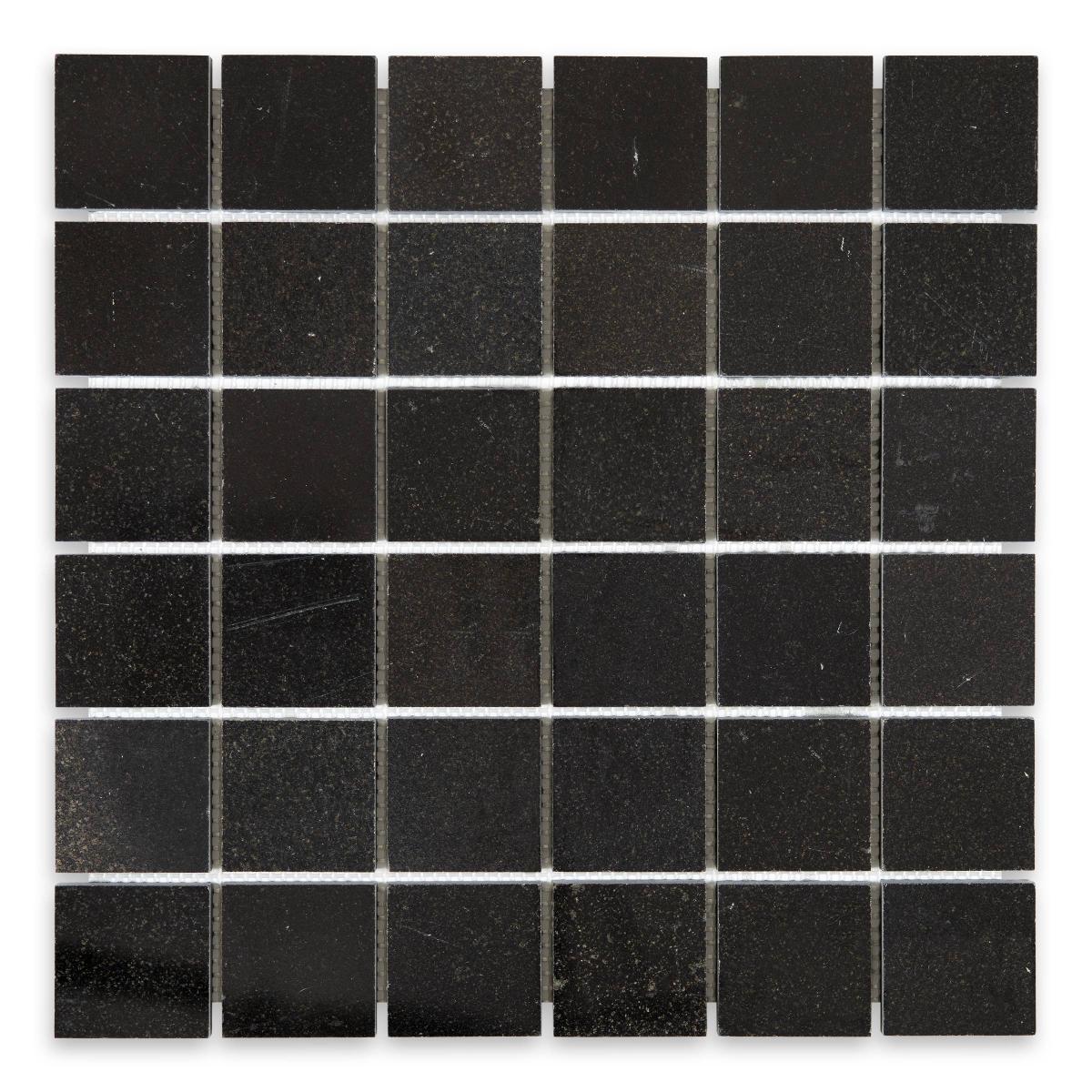 Sample of 2 X 2 Absolute Black Granite Polished Mosaic Tile-Sample-American Tile Depot