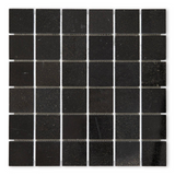 2 X 2 Absolute Black Granite Polished Mosaic Tile-Marble Mosaic-American Tile Depot