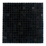 Sample of 5/8 X 5/8 Absolute Black Granite Polished Mosaic Tile-Sample-American Tile Depot