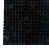 5/8 X 5/8 Absolute Black Granite Polished Mosaic Tile