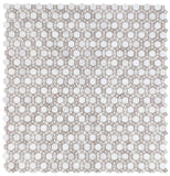 Planet Loft Polished Circular Marble Mosaic Tile-Marble Mosaic-American Tile Depot