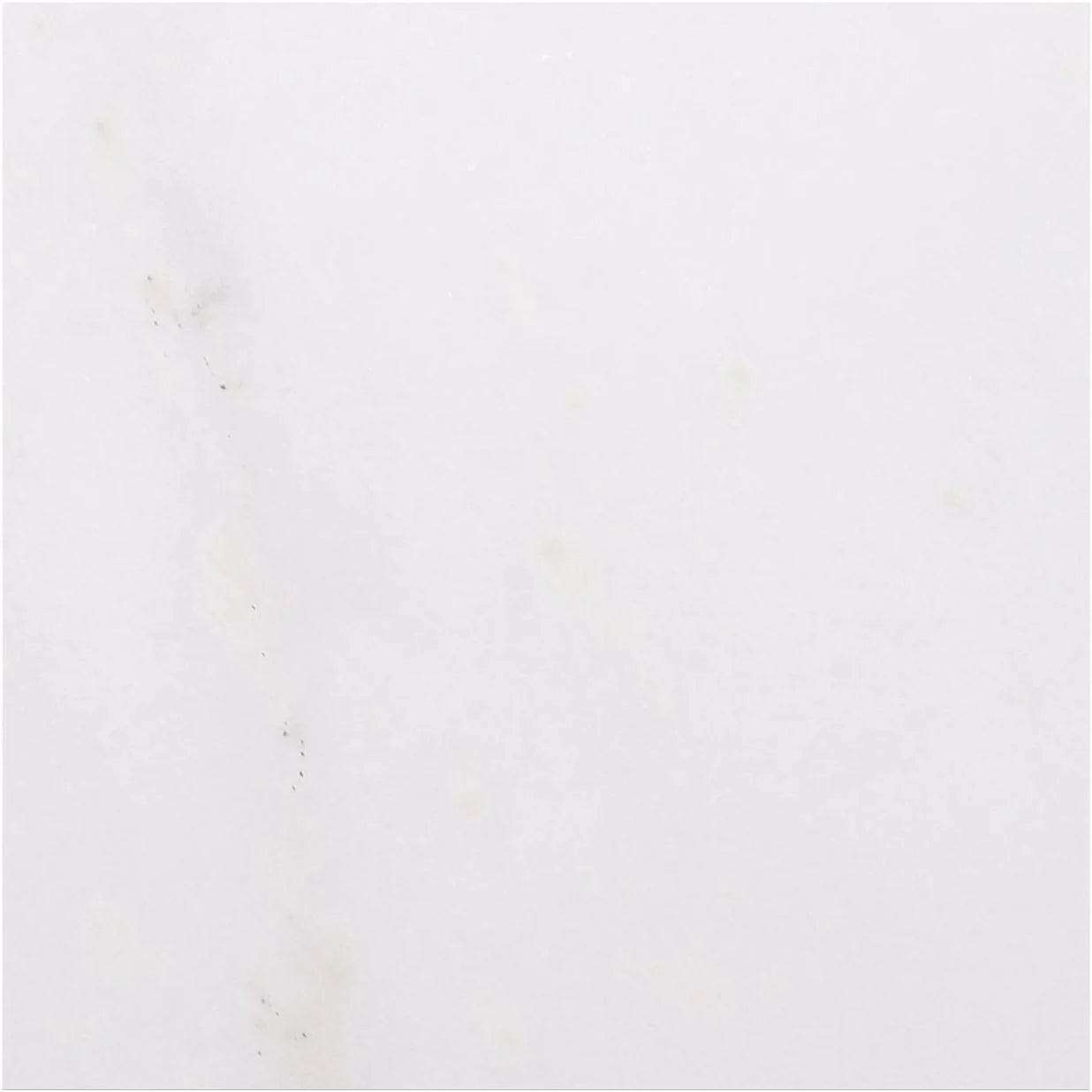 Sample of 12 X 12 Afyon White Marble Polished Field Tile-Sample-American Tile Depot