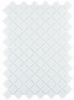 Sultan White Shining Glossy Arabesque Glass Mosaic Tile-Glass Mosaic-American Tile Depot