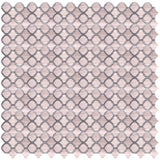 Grace Crystal Grey Arabesque Waterjet Mosaic Wall Tile