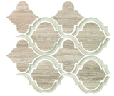 Grace Grey Arabesque Waterjet Mosaic Wall Tile