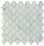 Grace Precious Blue Arabesque Waterjet Mosaic Wall Tile