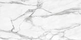 24 X 48 Angelo Silk Silver Matte Marble Look Porcelain Tile