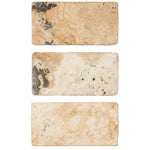 Sample of 3 X 6 Antico Onyx Travertine Tumbled Subway Brick Field Tile-Sample-American Tile Depot