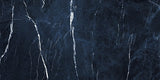 12 X 24 Antique Dark Blue Polished Marble Look Porcelain Tile