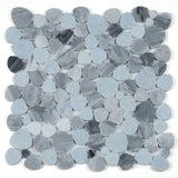 Athena Brigid Cliff Polished Pebble Marble Mosaic Tile