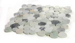 Athena Brigid Grassland Polished Pebble Marble Mosaic Tile-Marble Mosaic-American Tile Depot