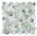 Athena Brigid Spring Polished Pebble Marble Mosaic Tile-Marble Mosaic-American Tile Depot