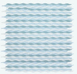 Aqua Iris Glossy Wave Glass Mosaic Tile-Glass Mosaic-American Tile Depot